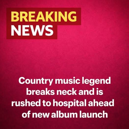 Country music legend, 87, breaks neck and is rushed to hospital ahead of new album launch