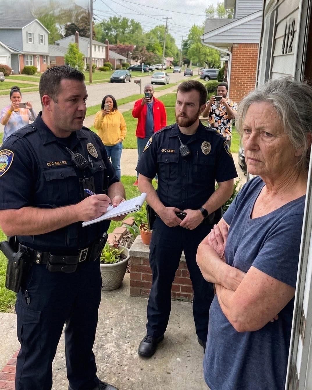 NEIGHBORS CALLED THE COPS ON MY MOTHER FOR ALWAYS BRINGING “STOLEN ORPHANS” TO HER HOUSE — THE TRUTH BEHIND THIS MADE THE WHOLE NEIGHBORHOOD CRY. Ever since my father passed away, my mother’s world has been small: her garden, her two dogs, and her three cats. I live and work several states away, but we talk every Sunday. Or we did, until the rumors started. Sarah, a childhood friend whose mother still lives next door, called me in a panic. “Ashley, the neighborhood is terrified. They’re saying your mom is… snatching children. Bringing ‘stolen orphans’ into her house at night. People see her carrying bundles inside, but they never see them leave.” I confronted Mom on the phone, but she was dismissive. “I don’t have time for their gossip,” she snapped. Her silence felt like a confession, and my worry turned into a physical ache. Driven by dread, I hopped on the first flight back. When my taxi pulled up to the curb, the scene was a nightmare. Two police officers were confronting my mother on the porch. She stood there, arms crossed tightly over her chest, her face pale. Surrounding her were the neighbors, their phones out, recording every second of her “downfall.” “She brings them here in the dark!” someone shouted from the sidewalk. “She’s stealing orphans!” I rushed to her side just as an officer held up a piece of paper. “We have a warrant to search the house, ma’am.” Mom didn’t flinch. She simply looked at the crowd of people she’d known for decades and said, “You are all so very wrong.” She stepped back, gesturing for them to enter. I followed the officers through the front door, my hands shaking. I expected shadows and secrets, but as we turned the corner into the living room, I stopped dead in my tracks. I was stunned by what I saw.