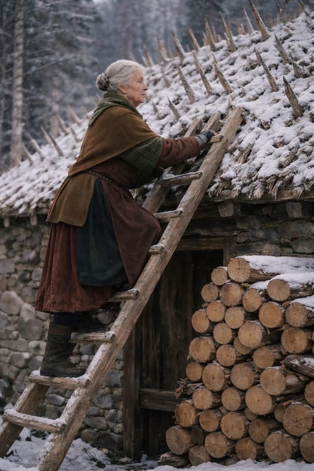 Everyone Thought She’d Lost Her Mind Hammering Sharp Stakes Into Her Roof All Summer, Whispering About Madness and Fear