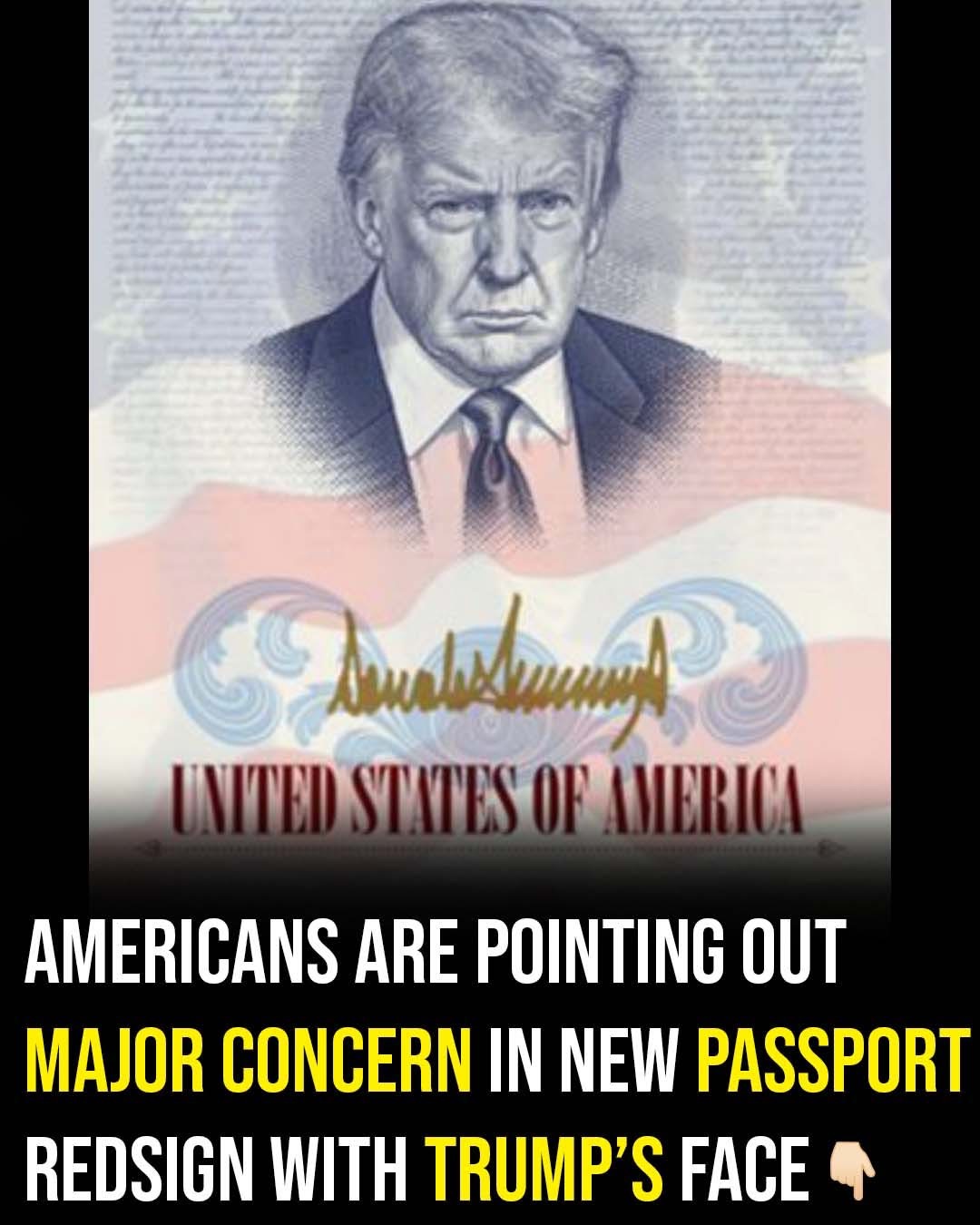 Americans point out concern with new passport design