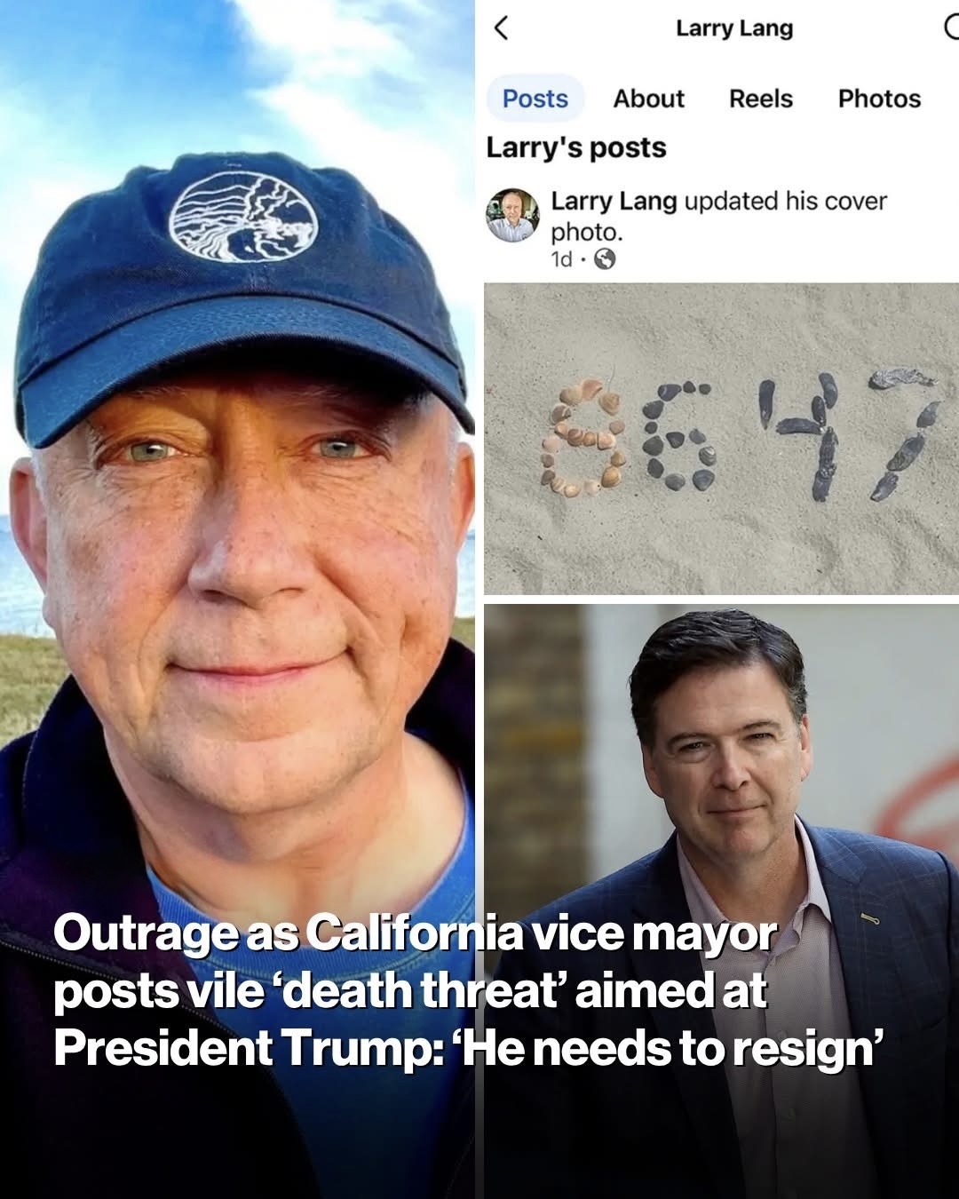 Outrage as California vice mayor posts vile ‘death threat’ aimed at President Trump: ‘He needs to resign’