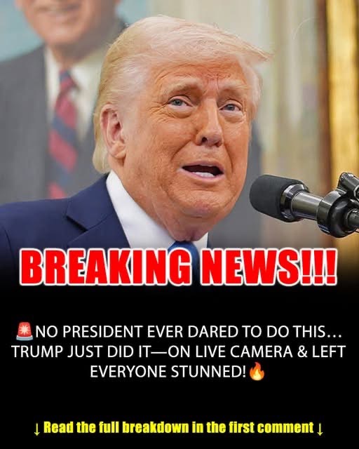 Trump’s Live Broadcast Message Draws Widespread Attention