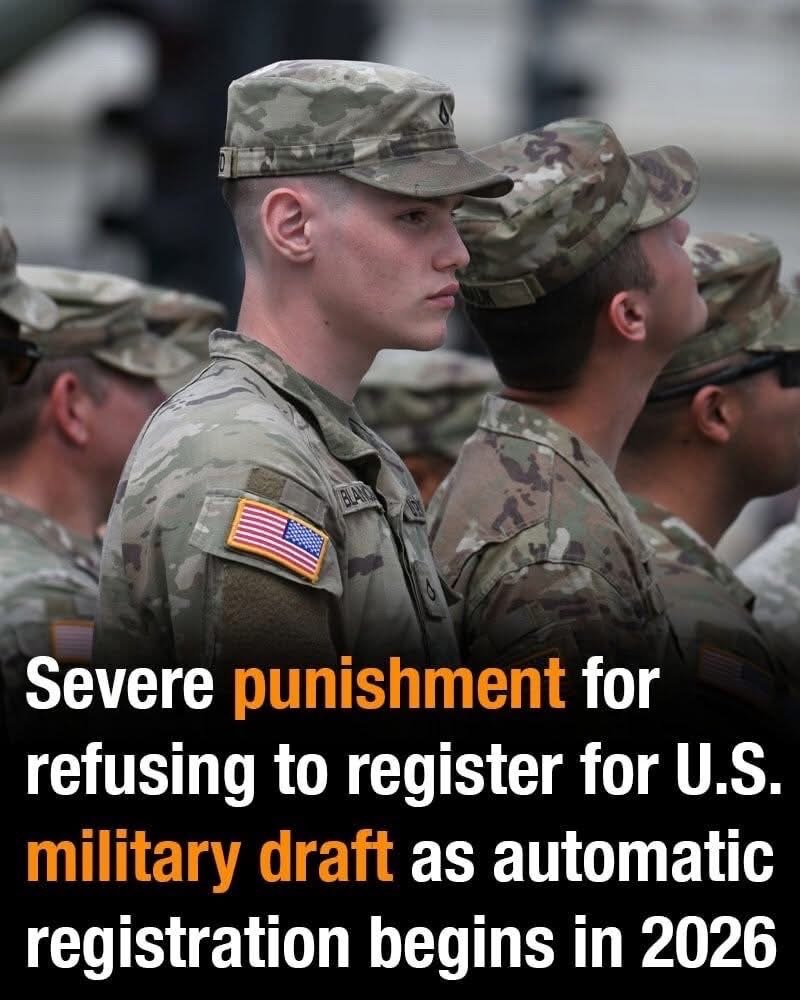 Shocking New Law Forces Every American Man Into The Automated Draft