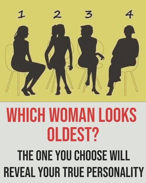 Which woman looks the oldest? This personality test claims to reveal something about your character